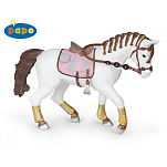 Papo 905051525 Фигурка лошади с плетеной гривой Золотистый