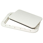 Seachoice 50-39121 Инспекционный люк ID Pry Out Белая  White 175 x 276 mm 