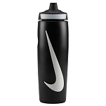 Nike N100766609124 Refuel 24oz/700ml бутылка  Black / Black / White