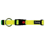 Freedog FD4002015 Nylon Neon Воротник Желтый  Green 20 mm x 35-60 cm