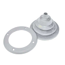 Купить Oem marine CER6814B CER6814 Втулка Беллоу Серебристый White 105 x 65 mm 7ft.ru в интернет магазине Семь Футов