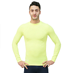 Softee 75152.019.2-8-10 AÑOS Базовый слой с длинным рукавом Bubble Желтый Yellow Fluor 8-10 Years