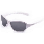 Ocean sunglasses 17500.3 поляризованные солнцезащитные очки Virginia Beach Shiny White 25x12x10 Smoke / CAT3