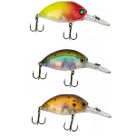 Quantum fishing 3821106 Fat DR Воблер 65 mm 11g Многоцветный Crazy Clown