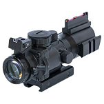 Zasdar ZS4X32E 4x32 mm Оптический видоискатель Черный Black