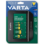Varta 38641 LCD Universal Зарядное устройство + Черный Silver