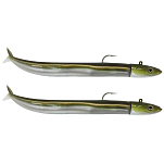 Fiiish CSE1438 Crazy Sand Eel Combo X Deep Мягкая приманка 180 Mm 55g Многоцветный Khaki