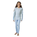 Helly hansen 48179_627-8 Термоштаны Graphic Lifa Merino Junior Bright Blue 40x30x8 7-8 Years