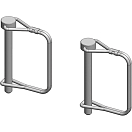 Купить Blue ox 123-BXW4047 Track Pro Комплект штифтов  Grey 7ft.ru в интернет магазине Семь Футов