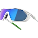 Спортивные очки с диоптриями 720armour Analog Pro / Glossy White / Matte White Gasket / Smoke Full Blue Ti Lens, rx-234/b355g-2