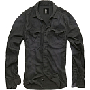 Купить Brandit 4018-2-3XL Рубашка с длинным рукавом Hardee Denim Черный Black 3XL 7ft.ru в интернет магазине Семь Футов