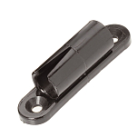 Plastimo 46539 Нейлон Tubular Швартовная утка Black 55 x 6 mm