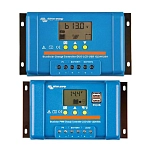 Victron energy NH-074 Bluesolar Pwm Duo-Lcd&Usb 12/24V-20A Регулятор Бесцветный Blue / Black