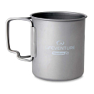 Купить Lifeventure LF9519 Титановая кружка Серый  Steel 7ft.ru в интернет магазине Семь Футов