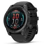 Garmin 010-03025-01 Часы Fenix E 47 mm Amoled  Slate Gray Steel / Black