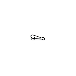 VMC AVM290142 3258BN BFI Curve Lock Скрепки Для Бумаг 23 единицы измерения Grey 2