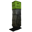 Купить Mext tackle M0500001 Urban Keepnet  Black / Green 3.00 m 7ft.ru в интернет магазине Семь Футов