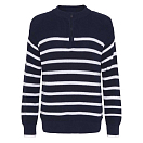 Купить Sea ranch 23-6-491-4008-L Свитер с полумолнией Louise Многоцветный Sr Navy / Pearl L 7ft.ru в интернет магазине Семь Футов
