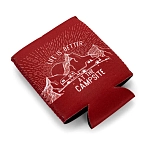 Camco 17-53248 Держатель для банок Life Is Better At The Campsite Burgundy