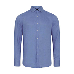 Sea ranch 22-7-284-4118-XL Рубашка с длинным рукавом Bastian Linen Голубой Light Blue XL