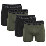 Hummel 215796-2206-XL Боксёр Marston 4 Единицы Зеленый Black / Thyme XL
