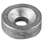 Алюминиевый анод Tecnoseal 01250AL Ø20x7мм кольцевой для лодочных моторов Tohatsu 2.5-9.8лс/25-70лс