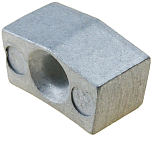 Recmar REC6AW-1132P-00AL Алюминиевый анод Серебристый Grey 100 x 270 mm 