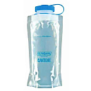 Купить Nalgene 25750032 Cantene Soft Flask 1L Голубой  Grey / Loop-Top Blue 7ft.ru в интернет магазине Семь Футов
