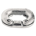 Plastimo 424278 Звено из нержавеющей стали Silver 10 mm