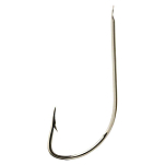 Mustad 220A-NI-1-314 Crystal 220A Зубчатый Крюк Серебристый Nickel 1