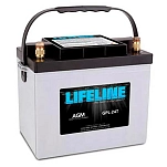 Lifeline nba-002-nba Аккумулятор AGM 12V/80Ah White 23x17x28