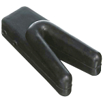 Seachoice 50-28006 V Block Экономия транца Серебристый Black