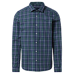 North sails 664356-C002-S Рубашка с длинным рукавом BD Regular Зеленый Dark Green / Dark Blue S