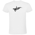 Kruskis CA65500601S113 Футболка с коротким рукавом Orca Tribal Белая White 3XL