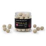 Рыболовные бойлы/вафтерсы Sticky baits Manilla White Ones Wafters MWW16 Ø16мм 130г нейтральной плавучести белые