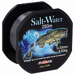 Mikado ZSW-033 Salt Water Мононить 250 м Серый  Grey 0.330 mm 