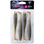 Fox rage NSC031 Slick Shad Ultra UV 130 Mm Серый  Stickleback