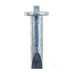 Recmar REC6J8-11325-00 цинковый анод Серебристый Grey
