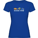 Купить Kruskis 11502241xlk020 Женская футболка с коротким рукавом Ocean Reef Royal Blue 30x25x2 7ft.ru в интернет магазине Семь Футов