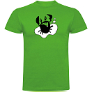 Купить Kruskis CA65500483K014 Футболка с коротким рукавом Crab Зеленый Green XL 7ft.ru в интернет магазине Семь Футов