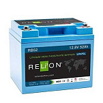 Relion REL-RB52 RB 12V 52Ah Литиевая батарейка  Light Blue