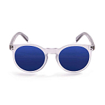 Ocean sunglasses 55011.6 Деревянные поляризованные солнцезащитные очки Lizard White Transparent / Blue