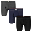Купить SAXX Underwear SXPP3MS-TNB-XS трусы-боксёры Multi-Sport Mesh Brief Fly 3 Единицы Многоцветный Turbulence / Navy / Black XS 7ft.ru в интернет магазине Семь Футов