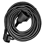 Edm 23603 Удлинитель 3x1.5 10 m Черный  Black  Techinn