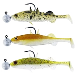 Westin P229-1004-222-UNIT Мягкий приманка Stanley The Stickleback Shadtail R N R Clear Water Mix 5g 55 mm 3 Единицы 10
