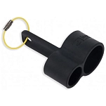 Loon outdoors F1903 Двойной держатель для жестких дисков из силикона Black