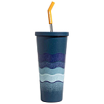 United by blue 707-283-25013 Стальной Кубок 700ml Голубой Night Sky