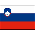 Adria bandiere 5252404 Флаг Словении Многоцветный Multicolour 20 x 30 cm 