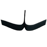 Euromarine 001582 30 cm Лента на липучке  Black