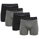 Купить Hummel 215796-1070-2XL Боксёр Marston 4 Единицы Серый  Black / Dark Grey Melange 2XL 7ft.ru в интернет магазине Семь Футов